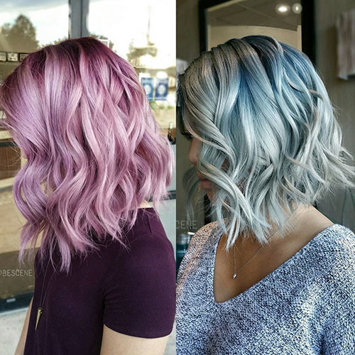 Silver Blue Hair