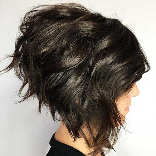 Textured Inverted Bob