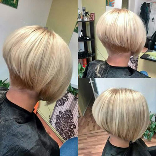 Thick Blonde Bob
