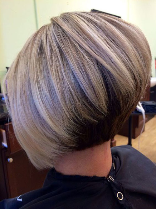 Thick Graduated Short Hair