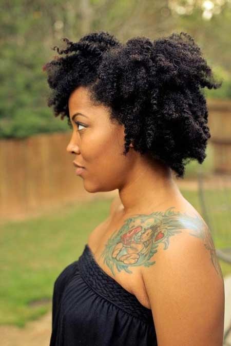 Thick Short Simple Haircut