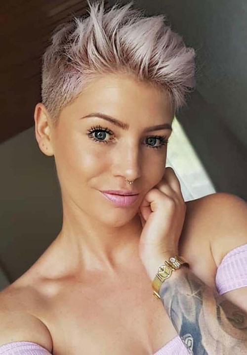 Too Short Blonde Pixie