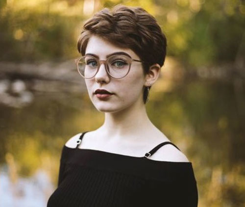Very Short Brown Hair 2019