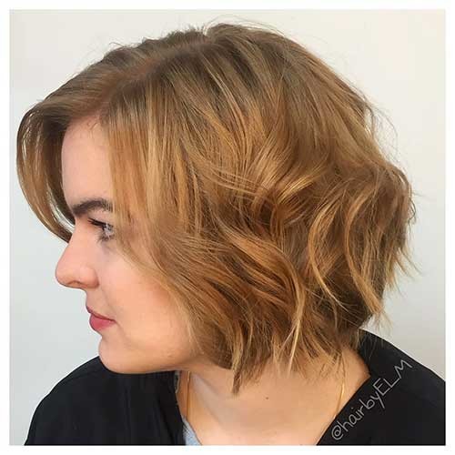 Wavy Bob Haircut