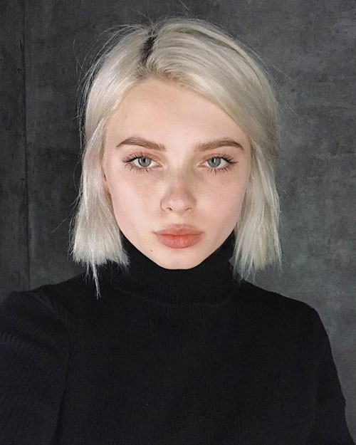 White Blonde Hair Color