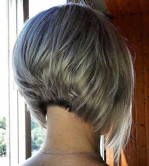 Short Haircut Back View