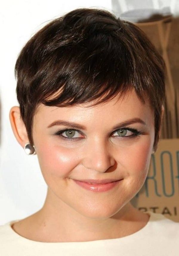 Boy Cut Hairstyle for Chubby Face