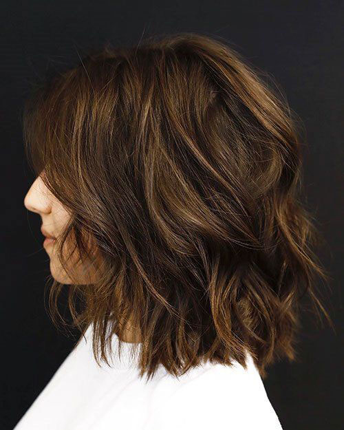 Brown Hair with Highlights