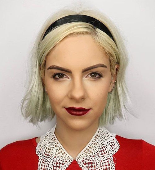 Cute Hairstyle for Girls with Short Hair