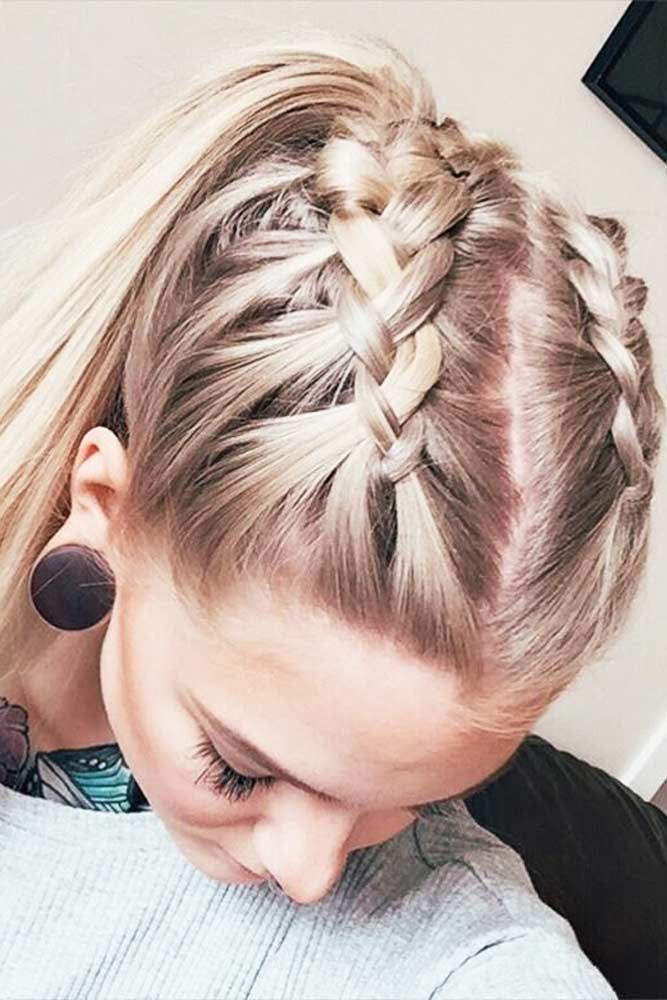 Double Braid and a Single Pony