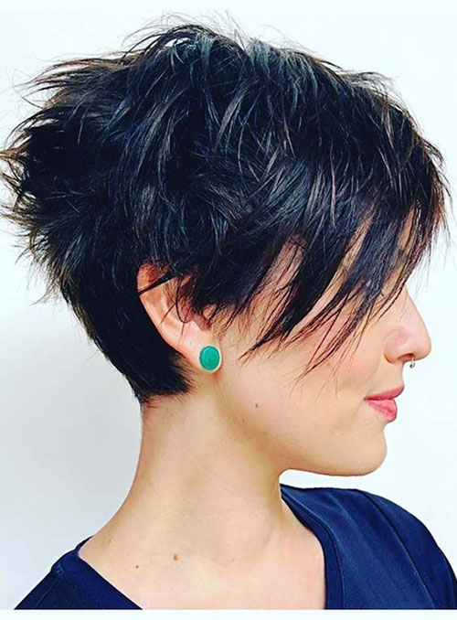 Edgy Pixie Haircut