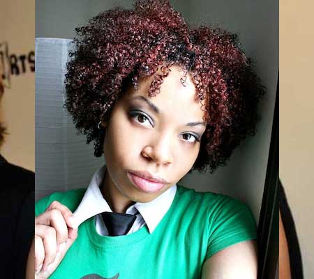Extremely Short Curly Pixie Haircut