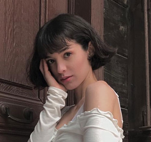 French Bob Cut with Bangs