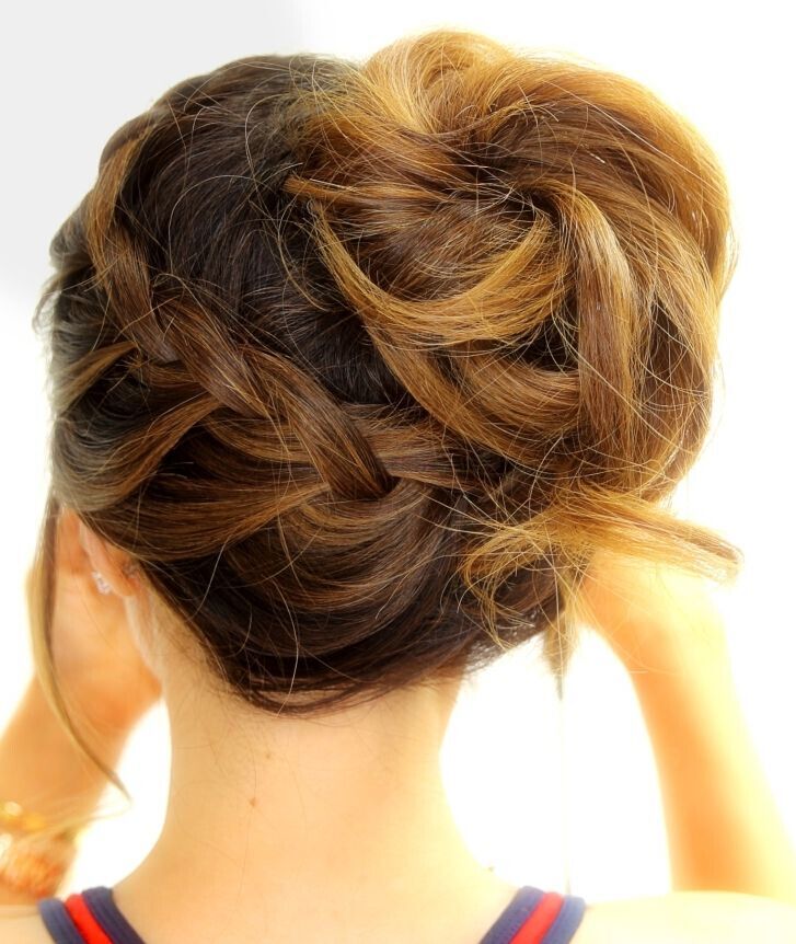 French Plaited Bun
