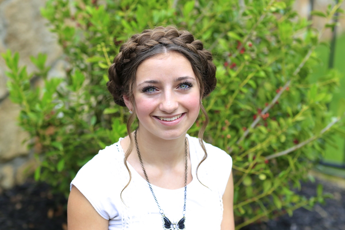 Get This Milkmaid Braided Look