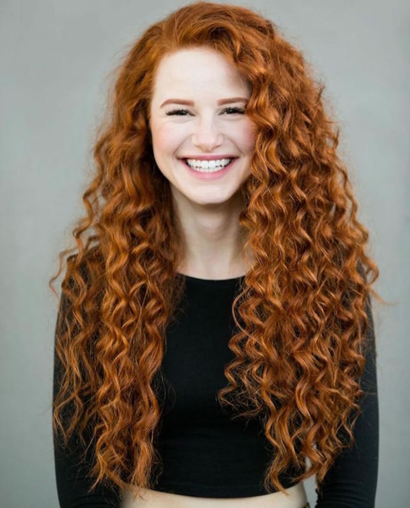 Golden Brown Long Curls