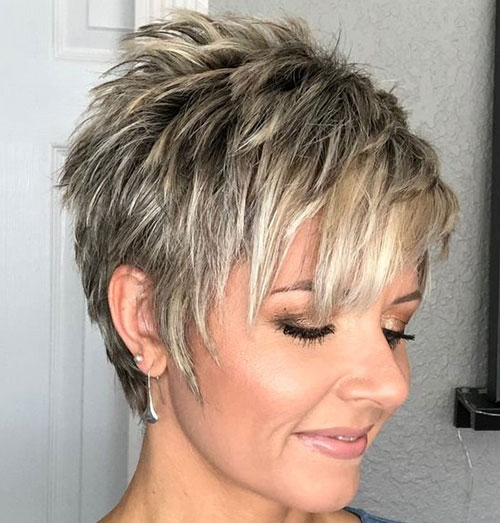 Layered Pixie Hairstyle