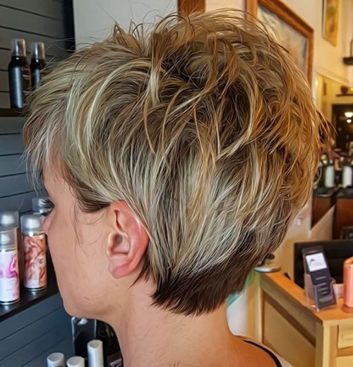 Layered Pixie Style