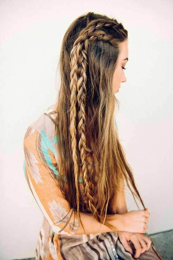 Long Hair with Braids