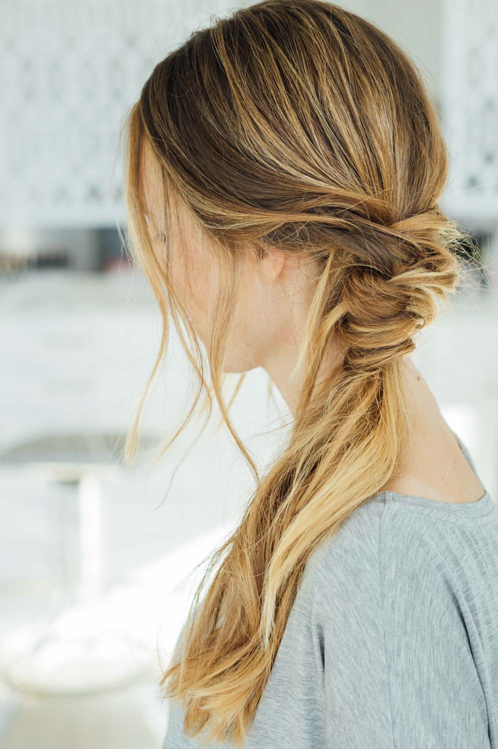 Messy Side Braid