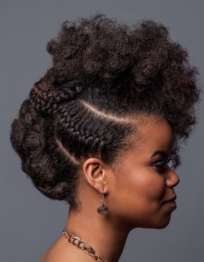 Mohawk Braided Hairstyle