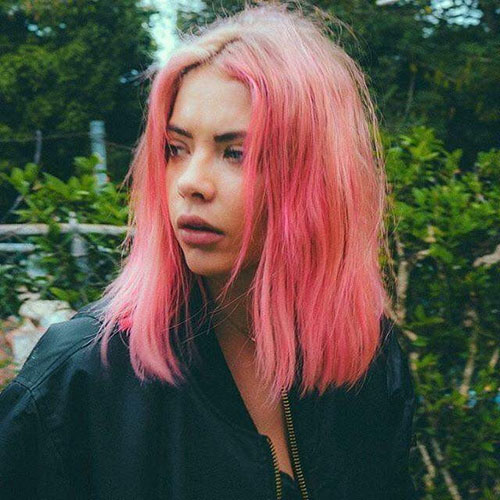 Pink Short Hair