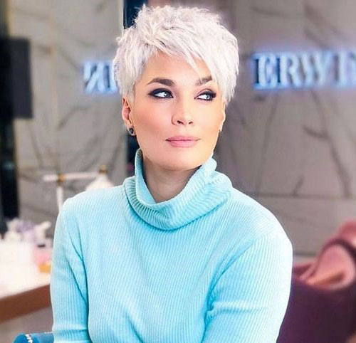 Pixie Short Haircut for Over 50