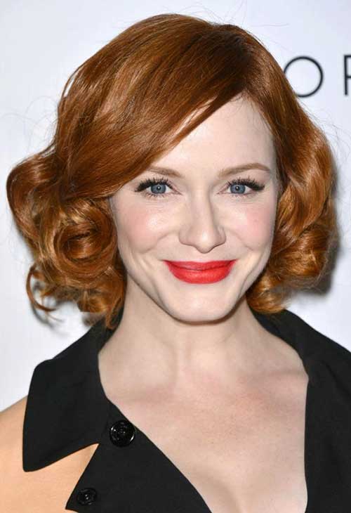 Rachel McAdams’s Copper Curly Short Hair