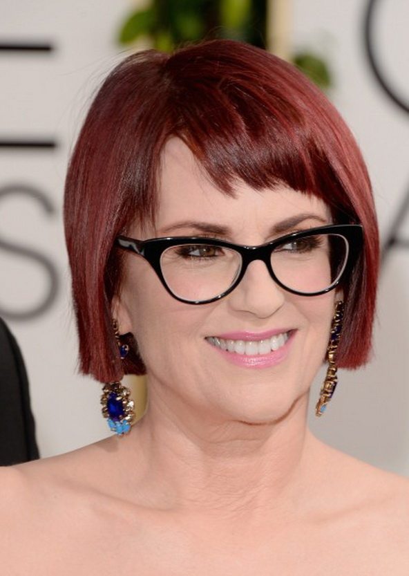 Short Bob With Blunt Bangs