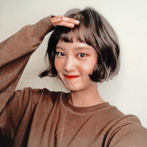 Short Bob with Bangs