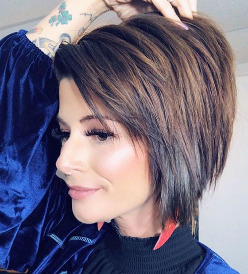 Short Haircut for Thick Hair