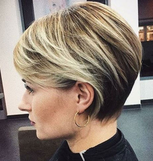 Short Layered Haircut for Women