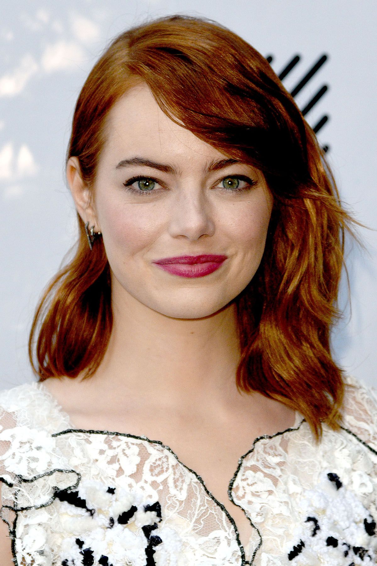 Side Parted Simple Bob