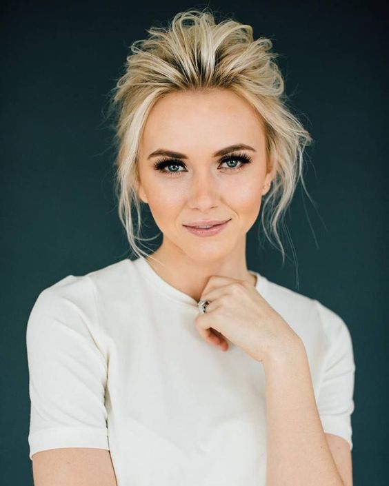 Stacked Back Updo