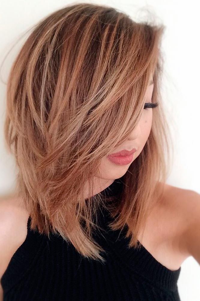 Tear Drop Layered Fringe