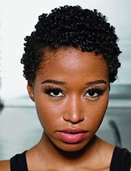 The Natural Short Curly Haircut