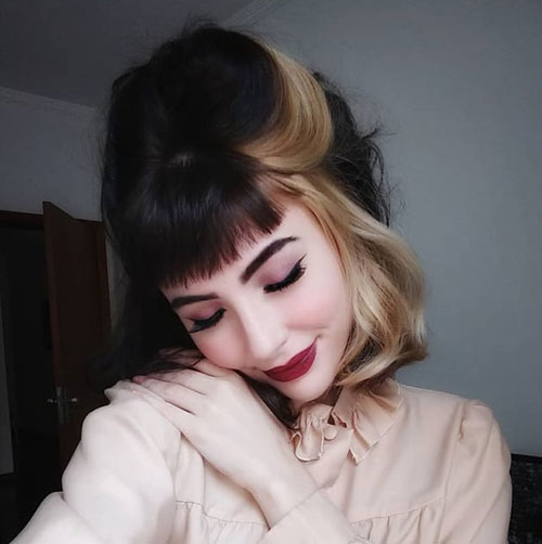 Two Color Hair