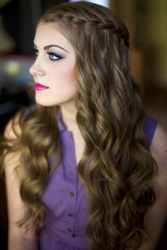 Waterfall Braid Hair