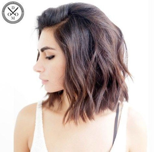 Wavy Hair Haircut
