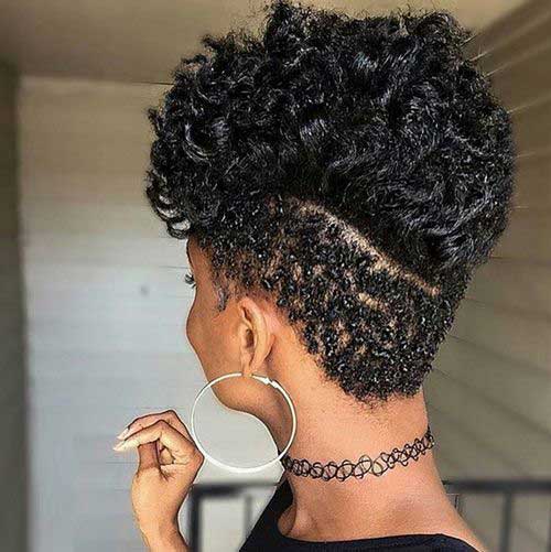 African American Short Haircut