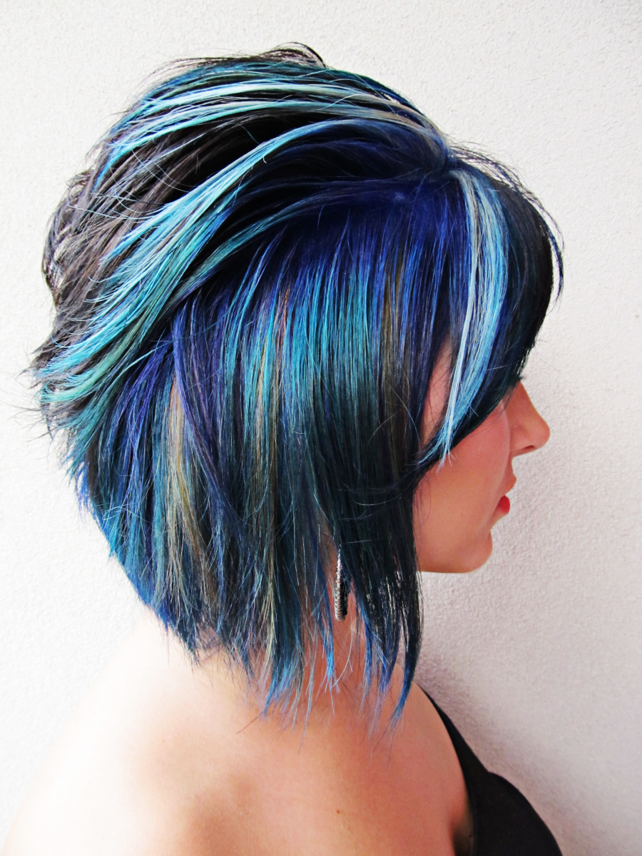Blue Mermaid Hair