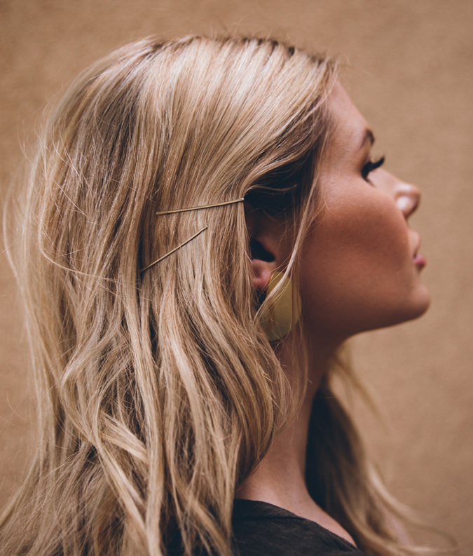 Bobby Pin Hairstyle 1