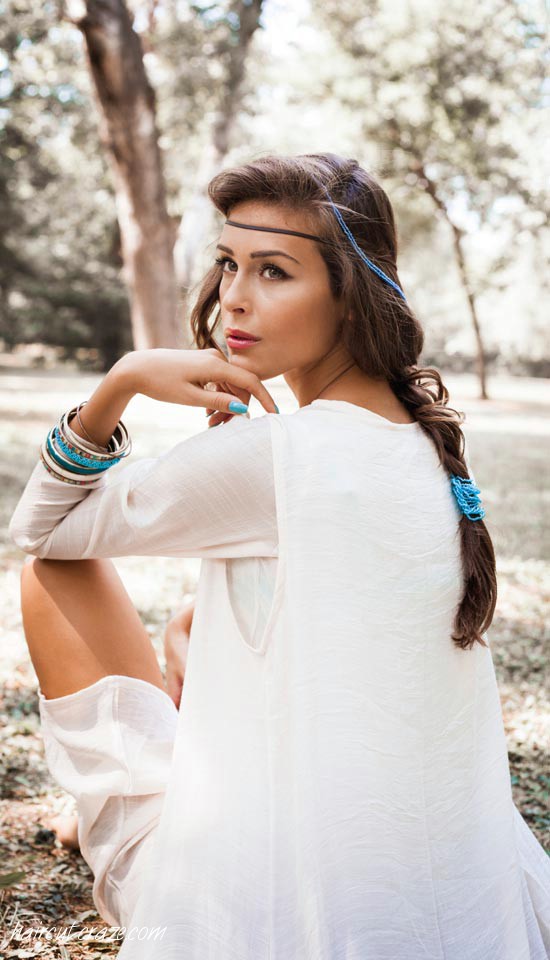 Boho Braided Hairdo