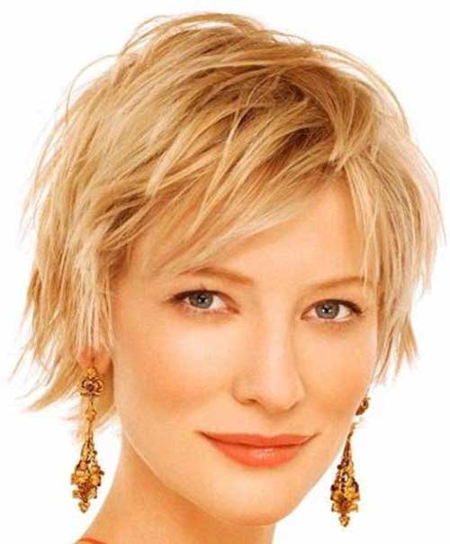 Curly Pixie Haircut for Over 40