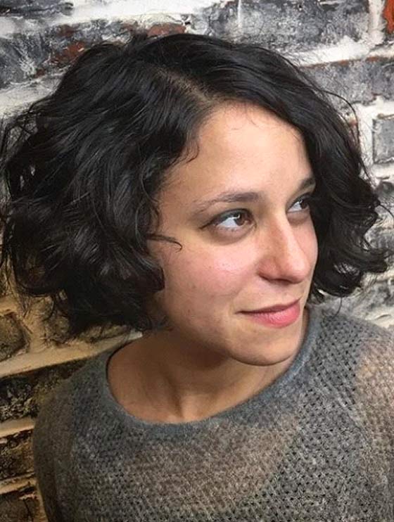Curly Retro Hair