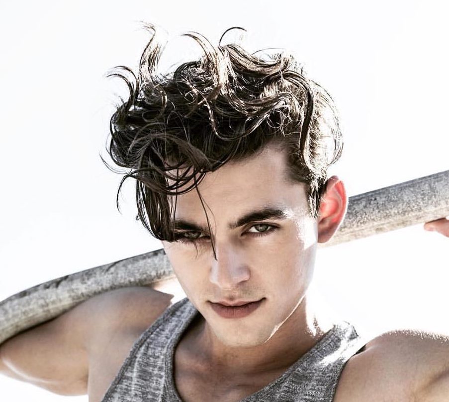Curly Wavy Hairstyle