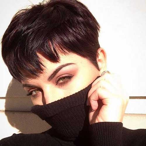 Cute Pixie Bangs