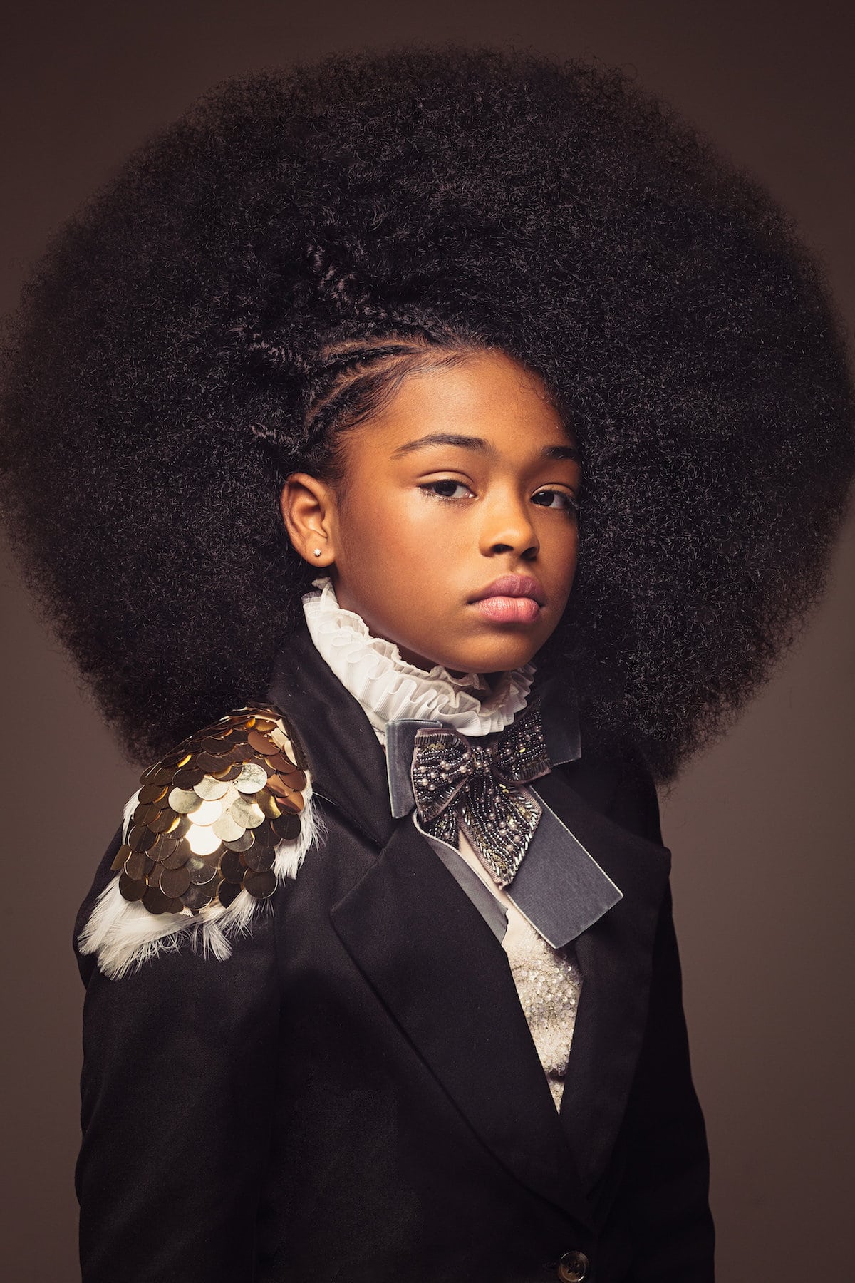 Funky Afro Hairstyle
