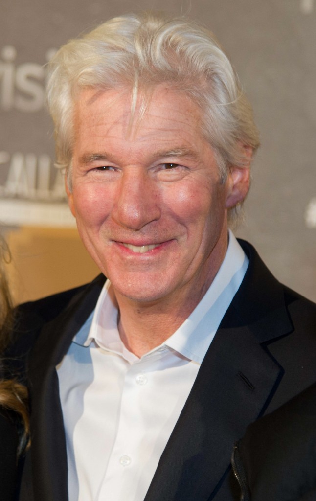 Grey Flowing Hairstyle