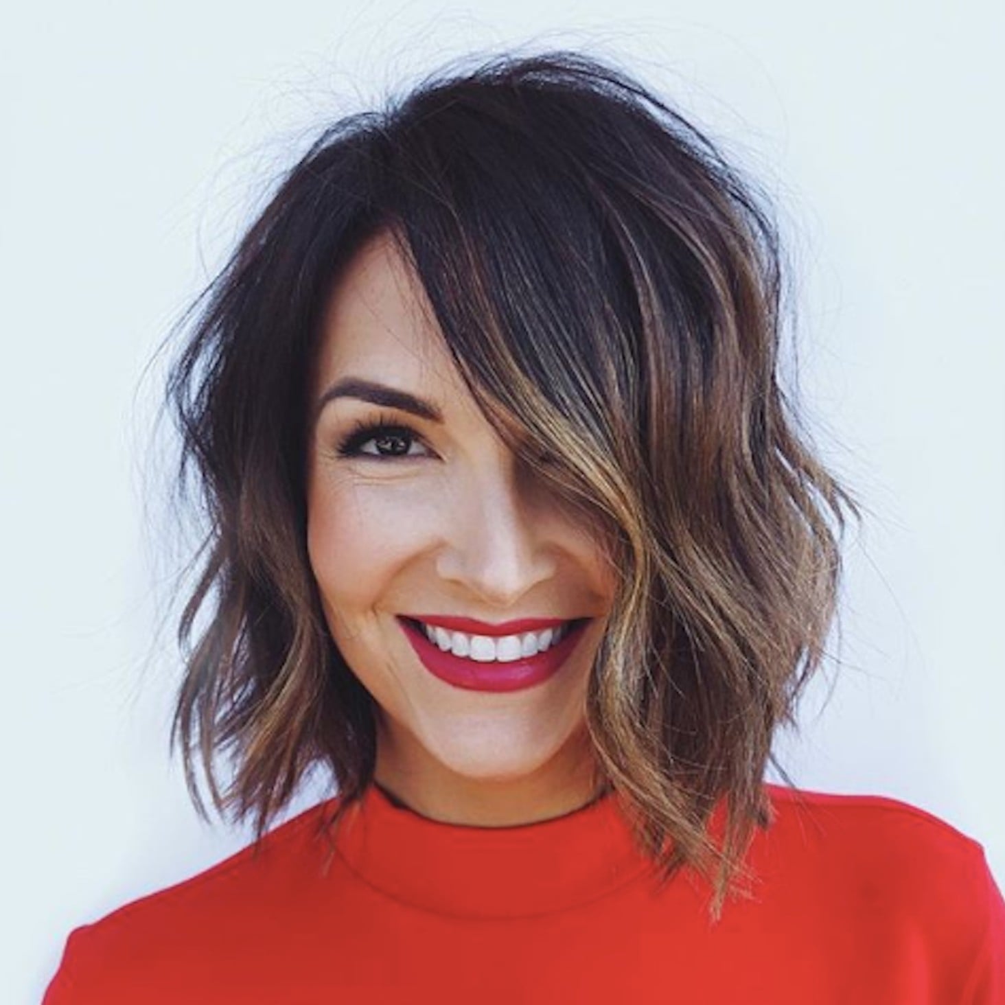 Jaw Length Messy Bob